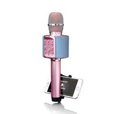 Lenco BMC-090 - Tragbares Karaoke-System - pink