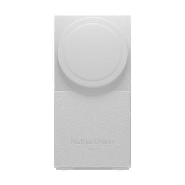 Native Union Rise 2-In-1 Qi2 Smartphone Lys gr&aring; Tr&aring;dl&oslash;s opladning Indend&oslash;rs