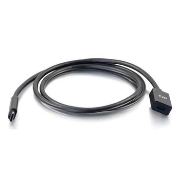 3ft USB C M/F Cable Ext 3.2 Gen1 5G 3A