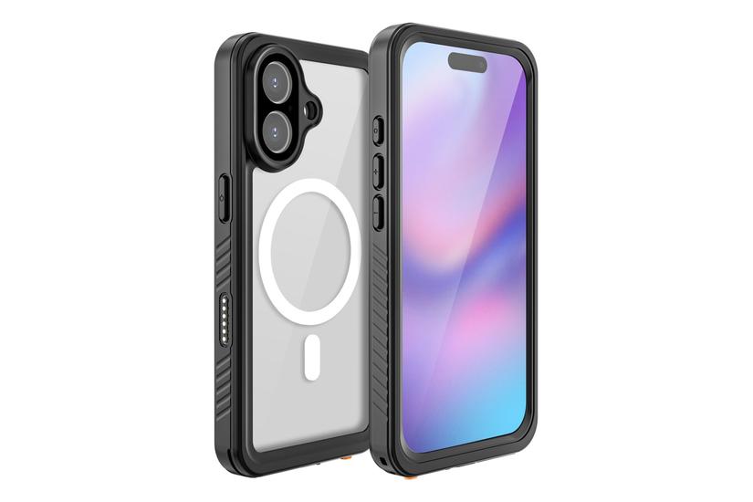 4smarts H&uuml;lle mobiltelefon etui 16 cm (6.3") Cover Sort, Transparent