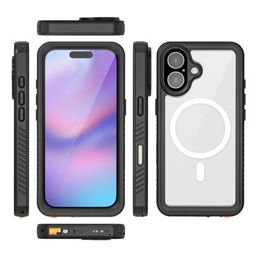 4smarts H&uuml;lle mobiltelefon etui 16 cm (6.3") Cover Sort, Transparent