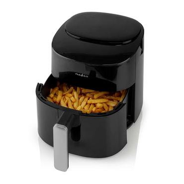 Nedis Hot Air Fryer | 4,2 l | Timer: 240 min | Number of presetprograms: 8 | Digital | Black