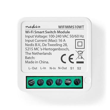 Nedis WIFIWMS10WT smart home lysstyringsenhed Kabel & trådløs Hvid