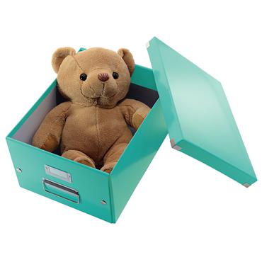 Leitz Click & Store WOW Medium opbevaringsboks, 85% recirkuleret karton