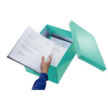 Leitz Click & Store WOW Medium opbevaringsboks, 85% recirkuleret karton
