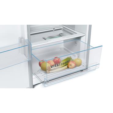 Bosch Serie | 4 KSV36VLDP - kylskåp - fristående - inox-utseende
