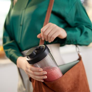 Philips HR2767/00 Blender, 1000 W, 300 ml Tritan-bägare, 1,2 L Tritan-mugg, 6-stjärnigt blad, 2-stjärnigt blad, Svart metall och svart.