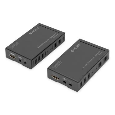 DIGITUS Professional 4K HDMI Extender Set - video/ljud/infrar&ouml;d f&ouml;rl&auml;ngare - HDBaseT