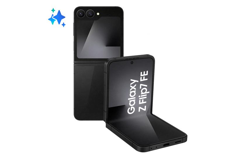 Samsung Galaxy Z Flip7 FE 17 cm (6.7") 5G 8 GB 256 GB 4000 mAh Sort