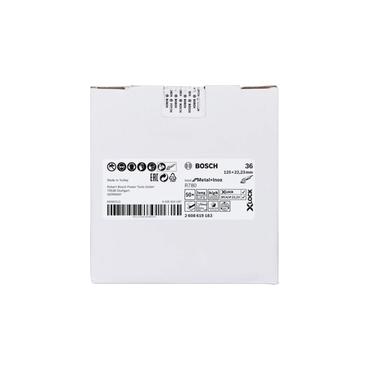 Bosch Best for Metal+Inox R780 - poleringsskive - for metal, rustfrit stål (pakke med 50)