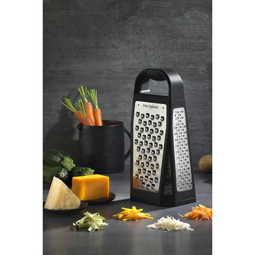 Microplane 34019 rivejern Boks rivejern Sort, Satin stål