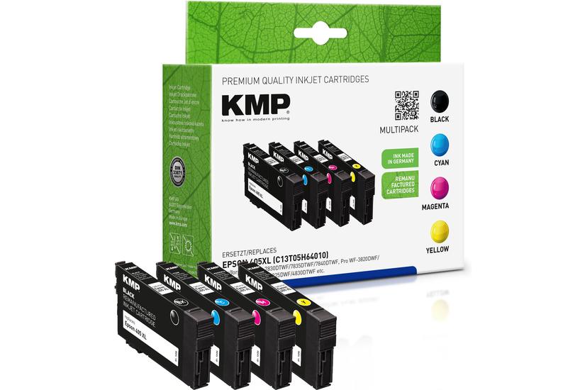 KMP Patrone Epson 405XL (C13T05H64010) bk,c,m,y remanufactured
