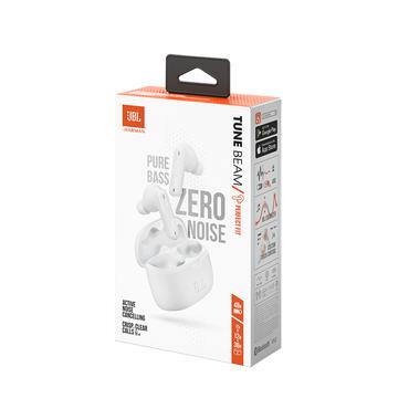 JBL Tune Beam ANC True wireless Bluetooth In-Ear Kopfh&ouml;rer wei&szlig;