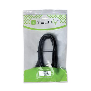 Techly ICOC HDMI2-4-EXT075 HDMI-kabel 7,5 m HDMI Type A (Standard) Sort