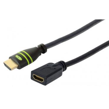 Techly ICOC HDMI2-4-EXT075 HDMI-kabel 7,5 m HDMI Type A (Standard) Sort