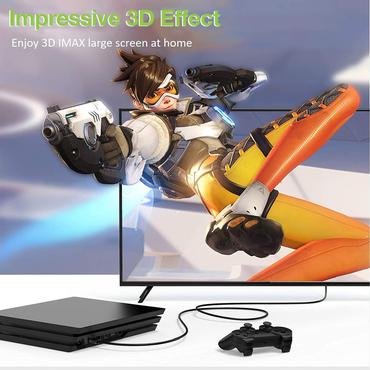 Techly ICOC HDMI2-4-EXT075 HDMI-kabel 7,5 m HDMI Type A (Standard) Sort