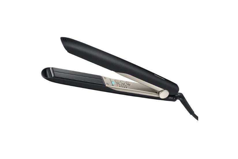 Panasonic EH-HS0E-K825 Nanoe-plattång, keramiska plattor, svart/kräm