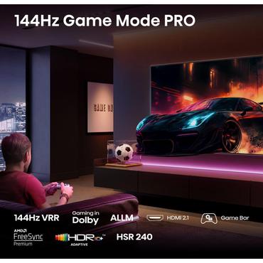 Hisense 65E77Q PRO 164cm 65" 4K QLED Smart TV Fernseher