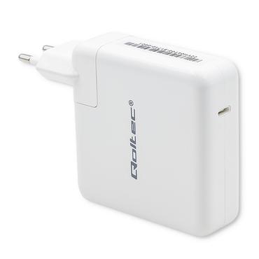 Qoltec str&ouml;madapter - snabb - 24 pin USB-C - 96 Watt