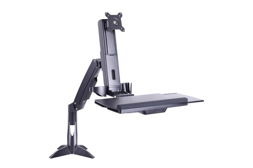 Multibrackets M Flex Desk Workstation monteringssats - för LCD-skärm/tangentbord/mus - svart