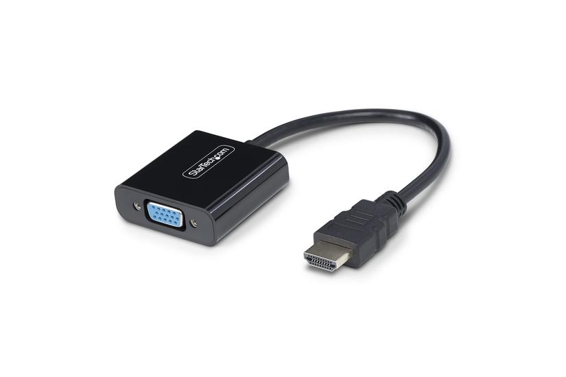 StarTech.com HDMI to VGA Adapter, 1080p, Active Video Converter - videokort - HDMI/VGA/ljud - 18.95 cm
