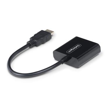 StarTech.com HDMI to VGA Adapter, 1080p, Active Video Converter - videokort - HDMI/VGA/ljud - 18.95 cm