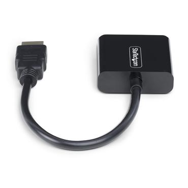 StarTech.com HDMI to VGA Adapter, 1080p, Active Video Converter - videokort - HDMI/VGA/ljud - 18.95 cm