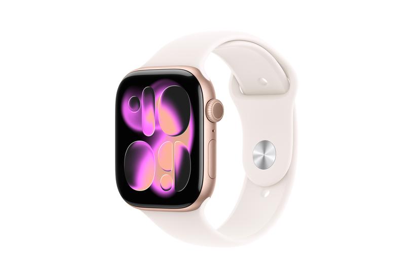 Apple Watch Series 11 OLED 46 mm Digital 416 x 496 pixel Berøringsskærm Roseguld Wi-Fi GPS (satellit)