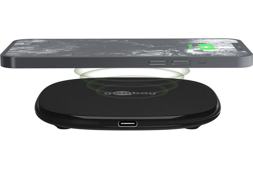 Goobay 64675 oplader til mobil enhed Sort