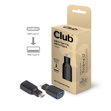 Club 3D - USB typ C-adapter - USB typ A till 24 pin USB-C