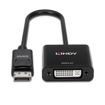 Lindy 41734 videokabel adapter Sort