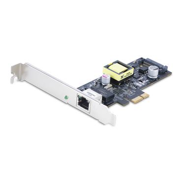 StarTech.com 1-Port 2.5Gbps NBASE-T PoE Network Card, Intel I225-V, 802.3af/at PoE+ Multi-Gigabit NIC, PCI Express Server LAN Card, SATA Powered Desktop Ethernet Interface - Supports Windows, Linux, VMware ESXI (PR12GIP-NETWORK-CARD) - n&auml;tverksadapter - PCIe 2.0