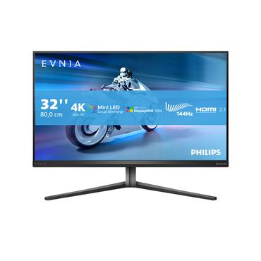 Philips Evnia 6000 32M2N6800M sk&auml;rm - Mini-LED - 32" - IPS - 1ms - 4K UHD 3840x2160 vid 144Hz