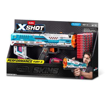 Zuru XSHOT - Skins Blaster Fury-X mit Half-Darts