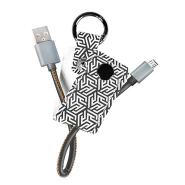 Logilink USB 2.0-Kabel, USB-A zu Micro-USB Schl&Atilde;&frac14;sselr. 0,22m