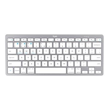 Trust - tastatur - QWERTY - USA - sølv Indgangsudstyr