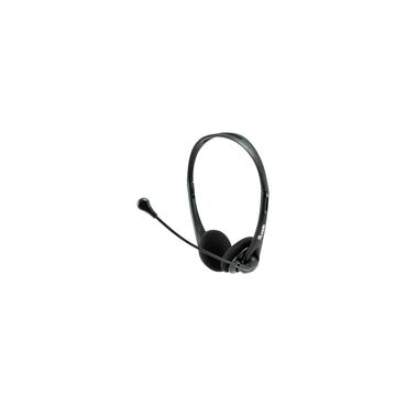 Equip 245304 hovedtelefoner/headset Ledningsført Kontor/Callcenter Sort
