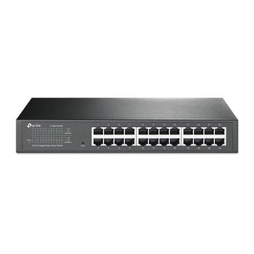 TP-Link TL-SG1024DE Administreret L2 Gigabit Ethernet (10/100/1000) 1U Sort