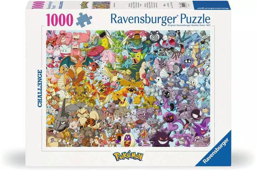 Ravensburger 1000 pieces Challenge Pokemon