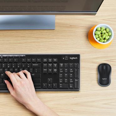 Logitech MK270 Wireless Combo - tastatur og mus-sæt - QWERTY - US International