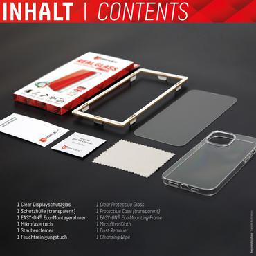 Displex 01710 Skærm og -bagsidebeskytter til mobiltelefon Bagside/skærmbeskytter Apple 1 stk