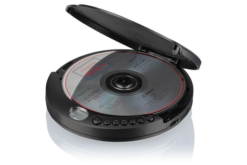 Roadstar CD-afspiller - Bærbar CD-afspiller - Batteri - Rød - LCD