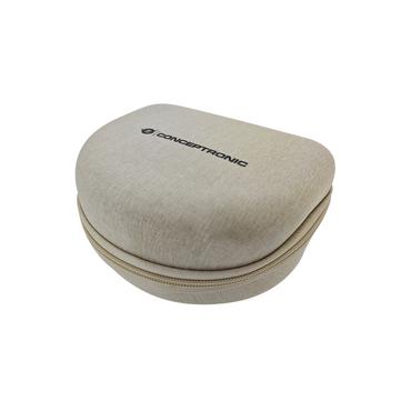 CONCEPTRONIC Headset Tr&aring;dl&ouml;s Bluetooth 5.4 Bullerd&auml;mpning vit