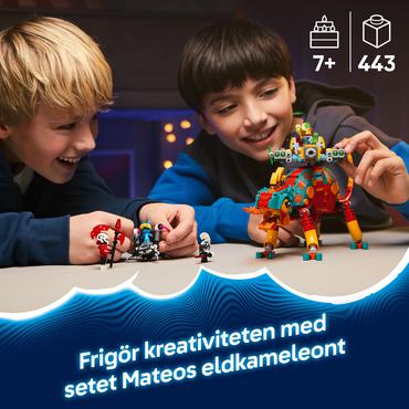 LEGO Dreamzzz 71492 Ognisty Kameleon Mateo