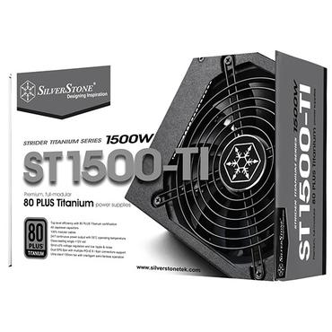 SilverStone Strider Titanium ST1500-TI str&ouml;mf&ouml;rs&ouml;rjning - ATX12V 2.4 - Svart