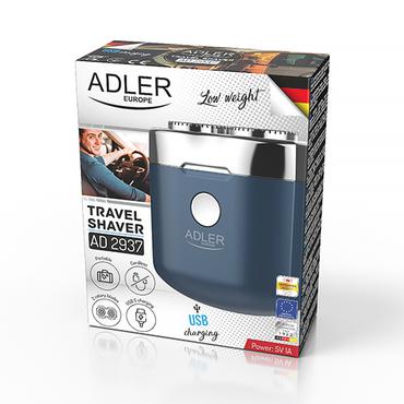 Adler AD 2937 barbermaskine til ham Rotations shaver Blå