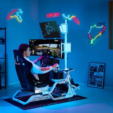 OPLITE Halterung fÃ¼r Tastatur und Maus R8 Cockpit       weiÃ retail