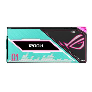 ASUS ROG -THOR-1200P3-MIKU enhed til strømforsyning 1200 W 20+4 pin ATX ATX Flerfarvet