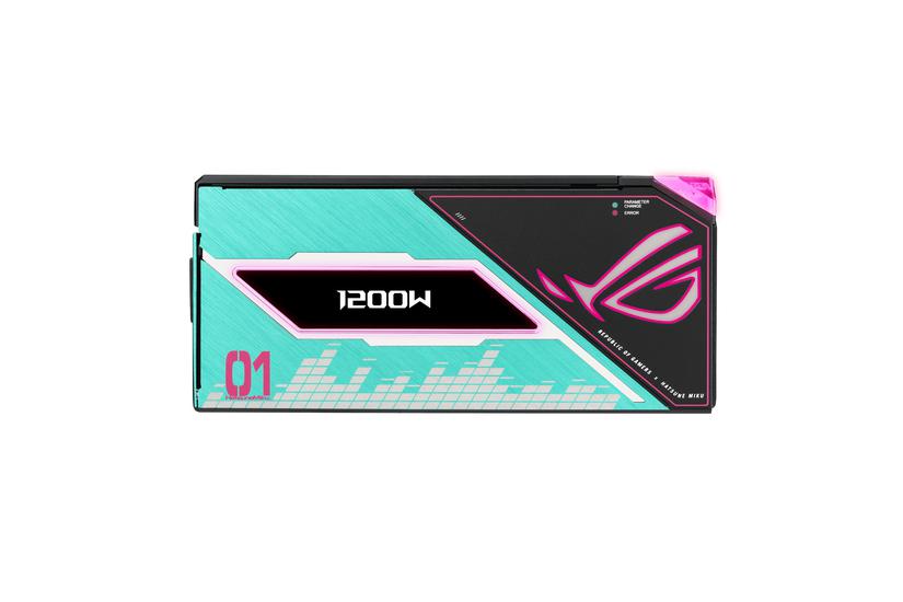 ASUS ROG -THOR-1200P3-MIKU enhed til strømforsyning 1200 W 20+4 pin ATX ATX Flerfarvet