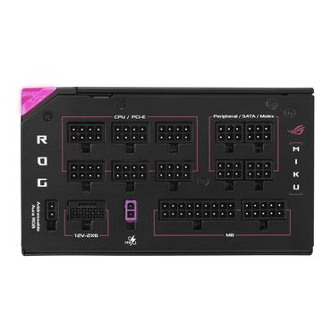 ASUS ROG -THOR-1200P3-MIKU enhed til strømforsyning 1200 W 20+4 pin ATX ATX Flerfarvet